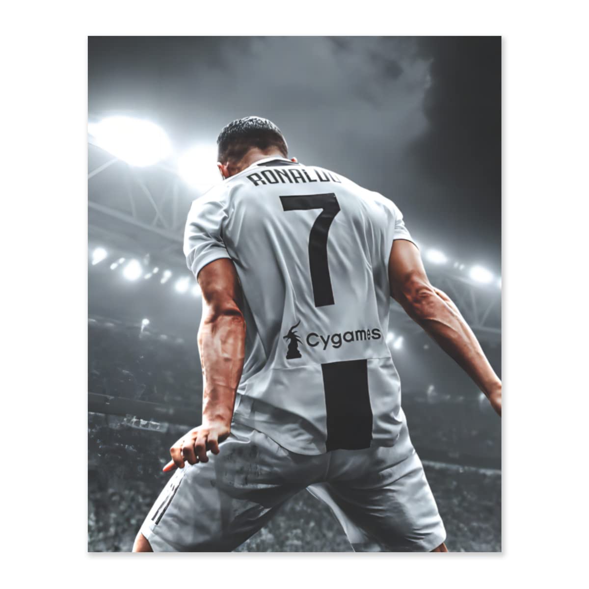 Amazon | デジタル油絵 クリスティアーノ・ロナウド 数字油絵